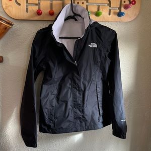 North Face DryVent Windbreaker Rain Jacket Black